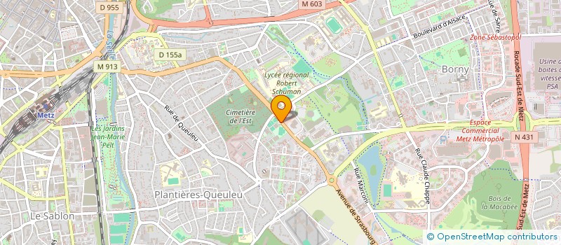 localisation de l'entreprise SARL NAVARRO à METZ