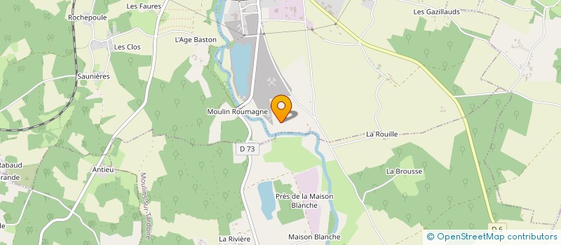 localisation de l'entreprise SARL NAVAUD ET CHAUVET  LA ROCHEFOUCAULD-EN-ANGOUMOIS