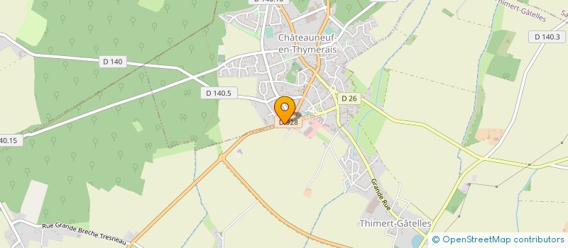 localisation de l'entreprise SARL NAVEAU à CHATEAUNEUF-EN-THYMERAIS