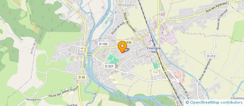 localisation de l'entreprise SARL NAYTEX  NAY