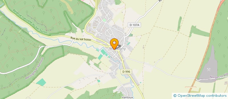 localisation de l'entreprise SARL NAZCA EDITION  MESSIGNY-ET-VANTOUX