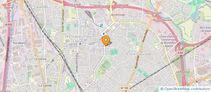 localisation de l'entreprise SARL NAZIH PLATRERIE à TOULOUSE