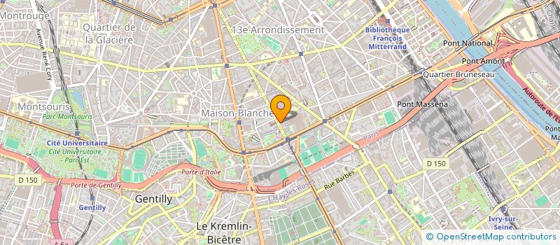 localisation de l'entreprise SARL NBD  PARIS