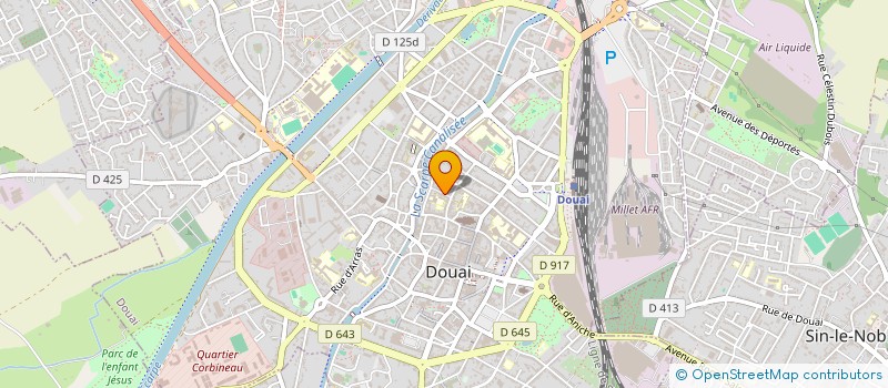 localisation de l'entreprise SARL NBIMMO à DOUAI