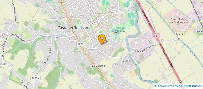 localisation de l'entreprise SARL NCL à CASTANET-TOLOSAN