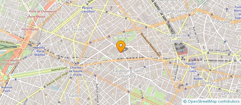 localisation de l'entreprise SARL NDHD MIROMESNIL  PARIS