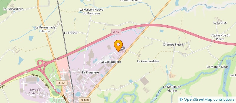 localisation de l'entreprise SARL NEA'CONCEPT à CHEMILLE-EN-ANJOU