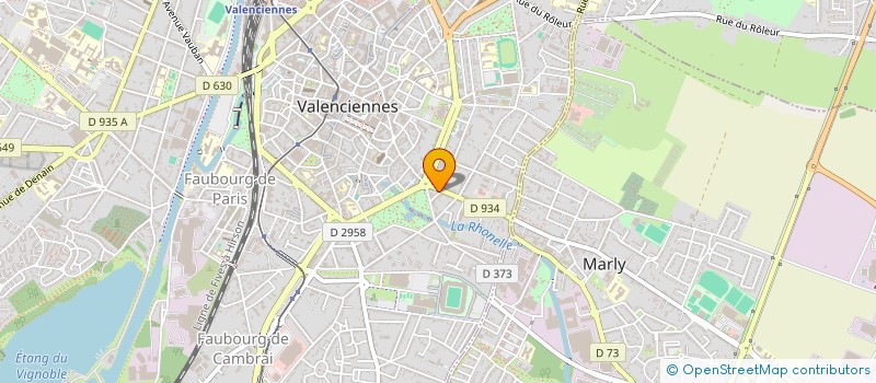 localisation de l'entreprise SARL NECHOUMOFF à VALENCIENNES
