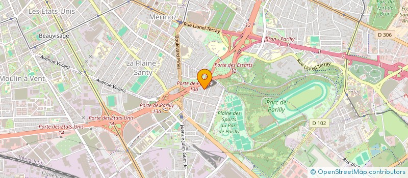 localisation de l'entreprise SARL NED à VENISSIEUX
