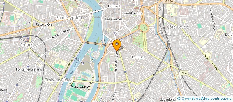 localisation de l'entreprise SARL NEDJMA  TOULOUSE