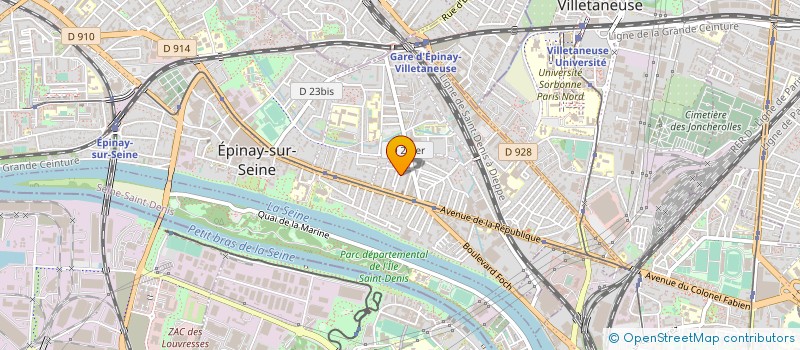 localisation de l'entreprise SARL NEGAFA KHADIJA à EPINAY-SUR-SEINE