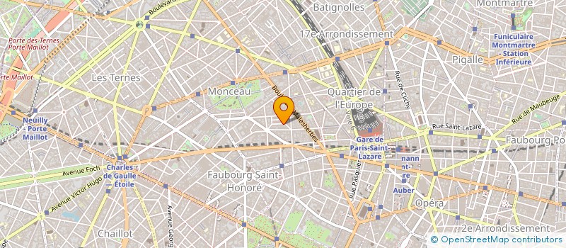 localisation de l'entreprise SARL NEGOCE ET CONDITIONNEMENT  PARIS