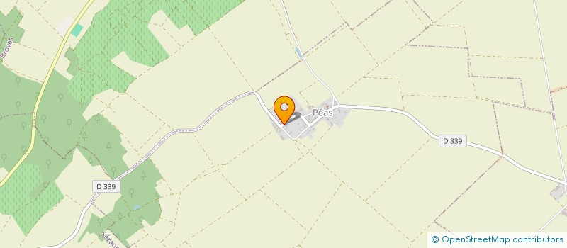 localisation de l'entreprise SARL NEGOCE MARNE  PEAS