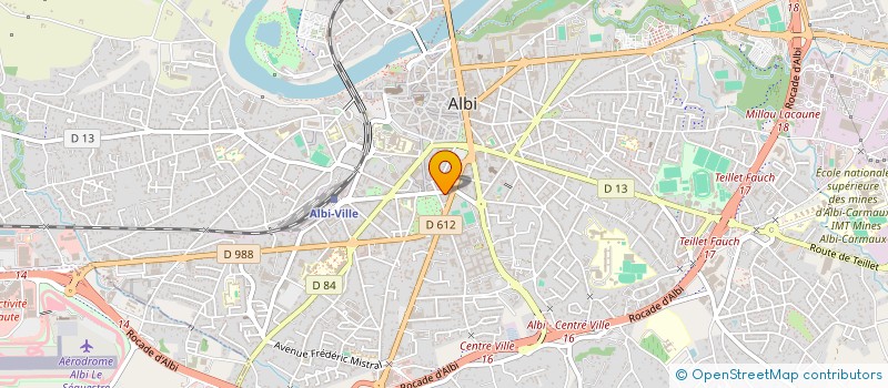 localisation de l'entreprise SARL NEGOCIATIONS ET SIGNATURES à ALBI