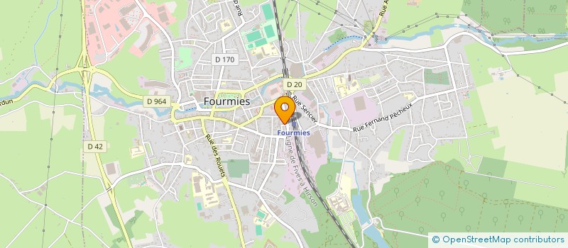 localisation de l'entreprise SARL NEMELA BAZAR  FOURMIES