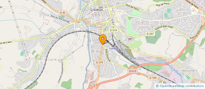 localisation de l'entreprise SARL NEMROD à LISIEUX