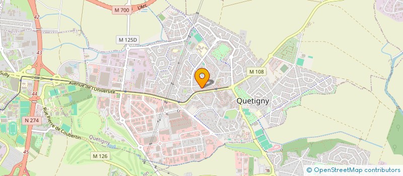localisation de l'entreprise SARL NENG TYI DIFFUSION à QUETIGNY