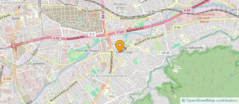 localisation de l'entreprise SARL NENUPHAR'S à MARSEILLE