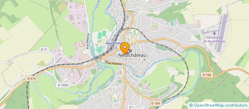 localisation de l'entreprise SARL NEO OPTIQUE à NEUFCHATEAU