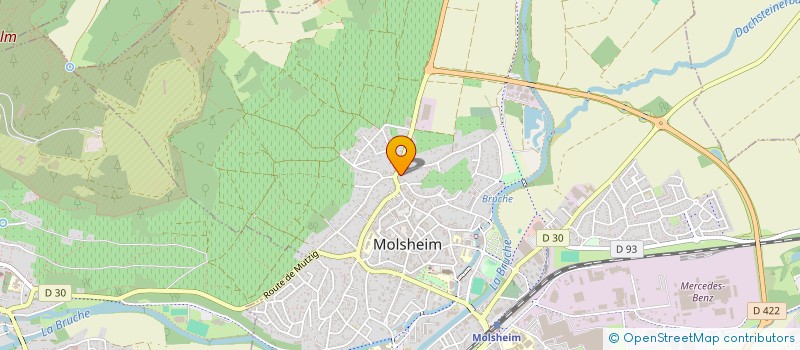 localisation de l'entreprise SARL NEOLENA à MOLSHEIM
