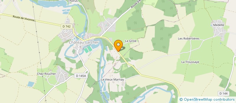 localisation de l'entreprise SARL NEOTHERM à CHATEAU-LARCHER