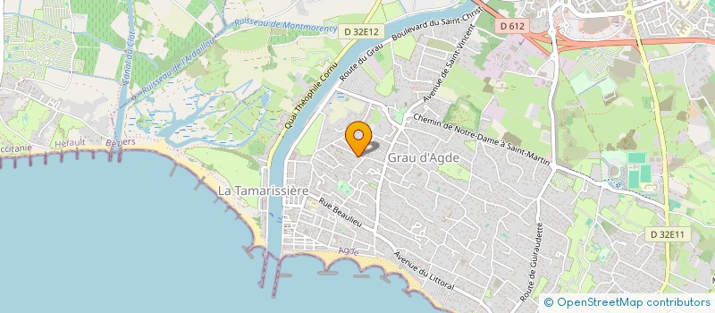 localisation de l'entreprise SARL NEPTUNE III à AGDE