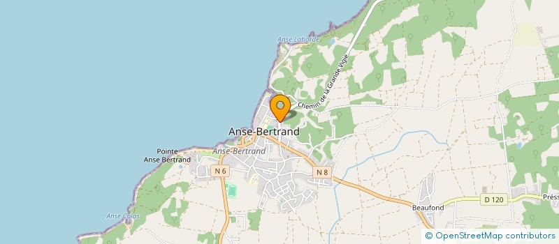 localisation de l'entreprise SARL NERAU à L ANSE BERTRAND