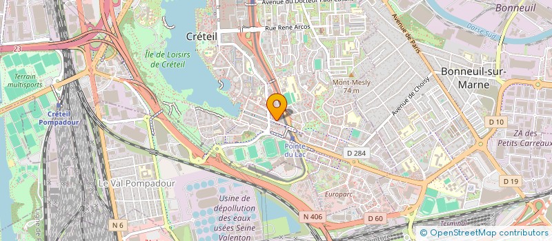 localisation de l'entreprise SARL NERI à CRETEIL