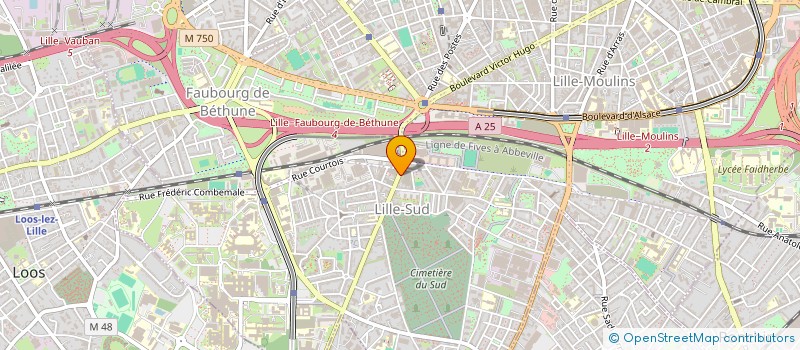 localisation de l'entreprise SARL NERMA WATEYE à LILLE