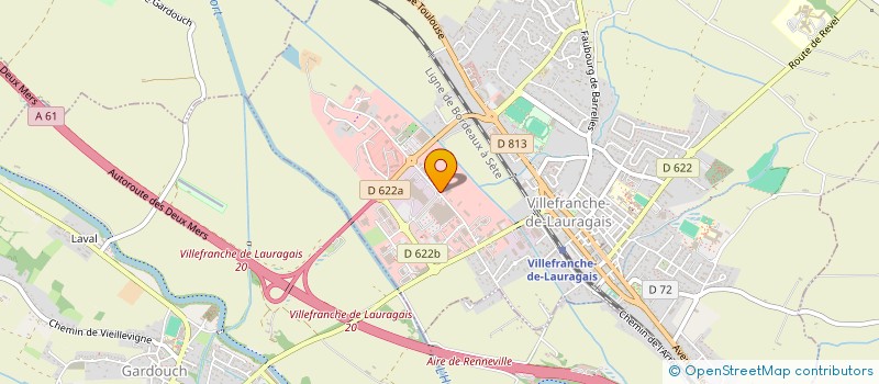 localisation de l'entreprise SARL NEROCAN TP à VILLEFRANCHE-DE-LAURAGAIS