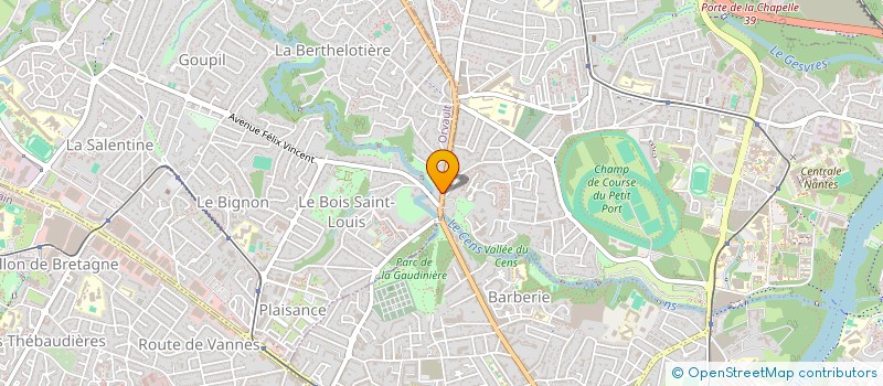 localisation de l'entreprise SARL NERON à ORVAULT