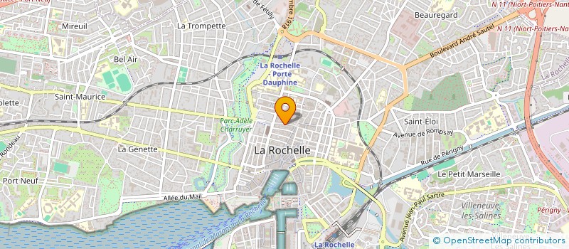 localisation de l'entreprise SARL NESSALINE  LA ROCHELLE