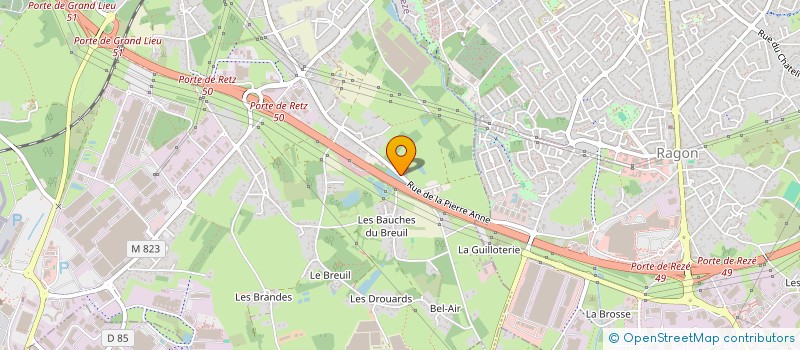 localisation de l'entreprise SARL NET AUTO à BOUGUENAIS