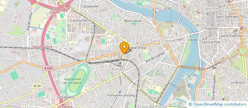 localisation de l'entreprise SARL NET-BAT  TOULOUSE