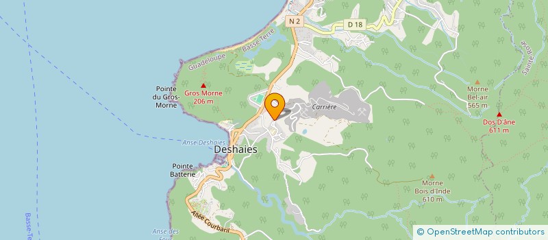 localisation de l'entreprise SARL NET CARAIBES à DESHAIES