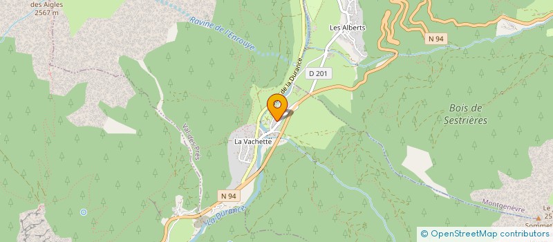 localisation de l'entreprise SARL NET CLAIR  BRIANCON