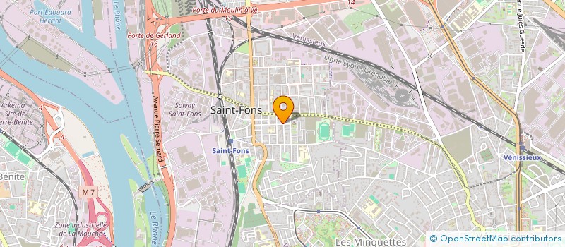 localisation de l'entreprise SARL NET FOOD à SAINT-FONS