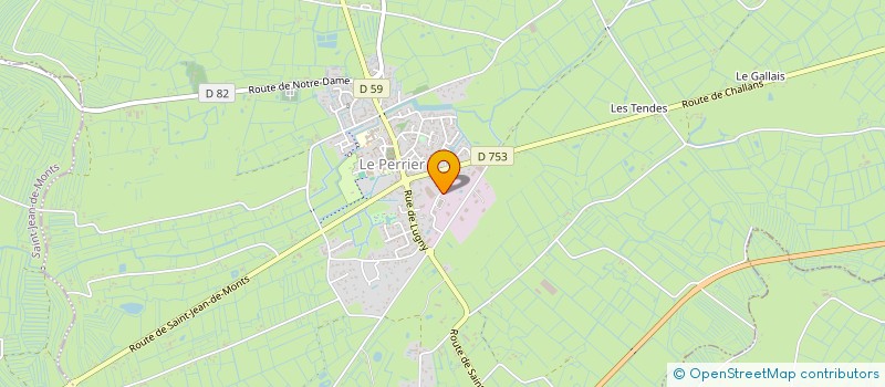 localisation de l'entreprise SARL NET HABITAT  PERRIER (LE)