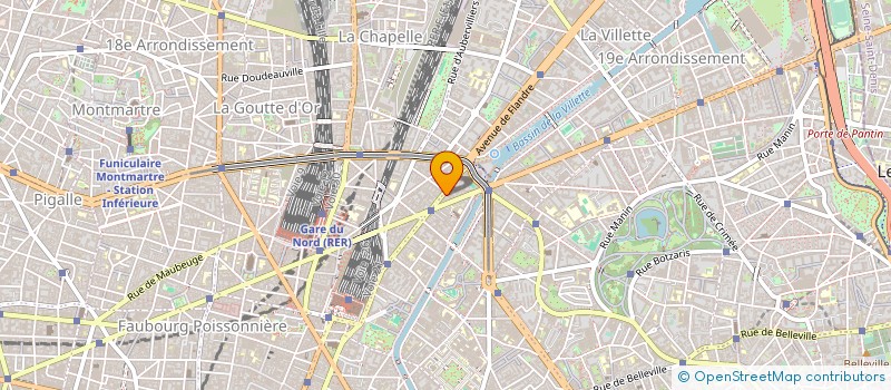 localisation de l'entreprise SARL NET PLUS  PARIS