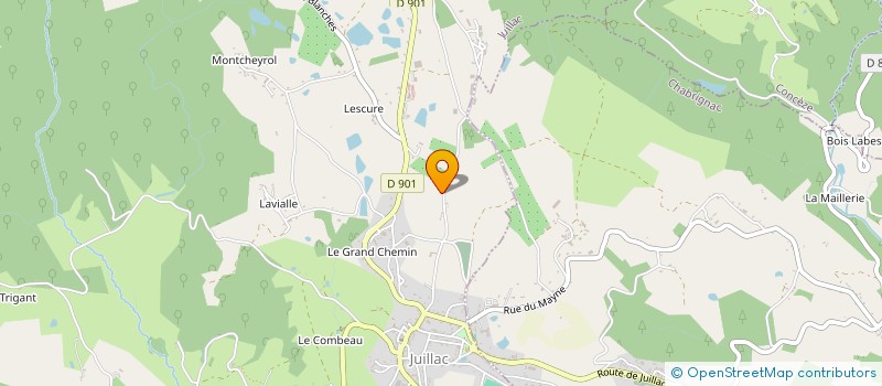 localisation de l'entreprise SARL NET'WORKS  JUILLAC