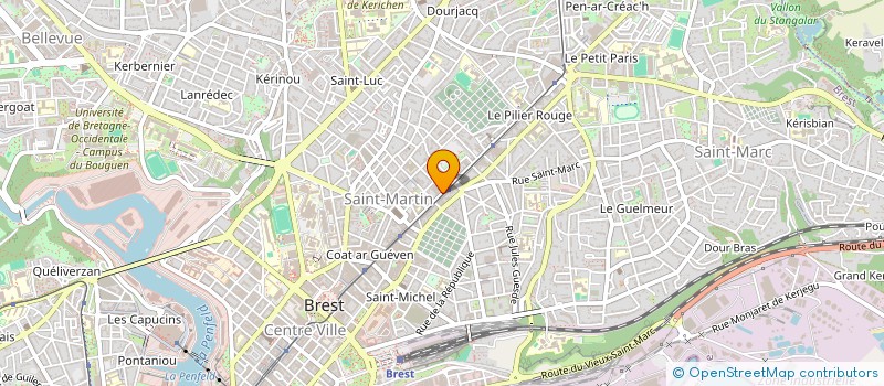 localisation de l'entreprise SARL NETADEG à BREST
