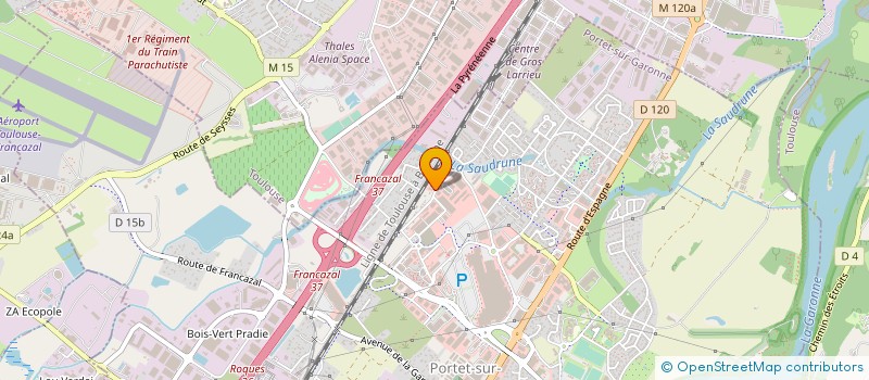 localisation de l'entreprise SARL NETT'PLUS ULTRA  PORTET-SUR-GARONNE