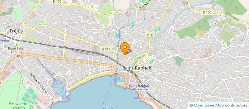 localisation de l'entreprise SARL NETTOITOUT & TTB  SAINT-RAPHAEL