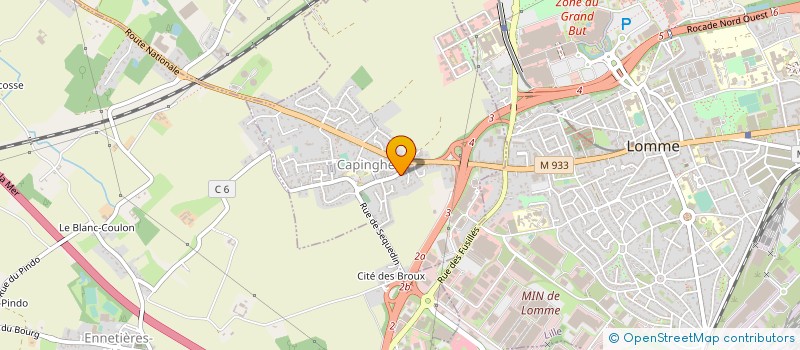 localisation de l'entreprise SARL NETTOYAGE MULTI SERVICES à LILLE