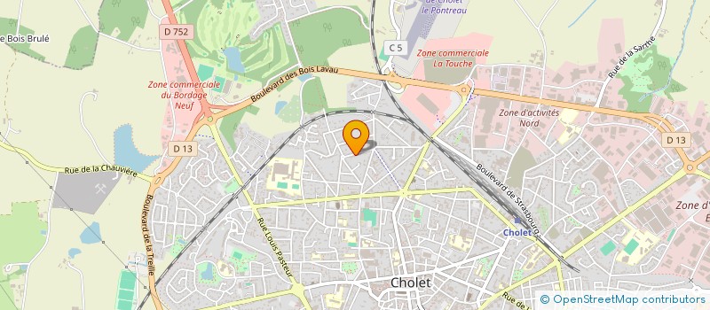 localisation de l'entreprise SARL NETWORKS à CHOLET