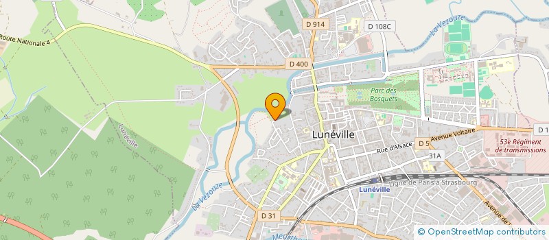localisation de l'entreprise SARL NEUSCH FILS à LUNEVILLE