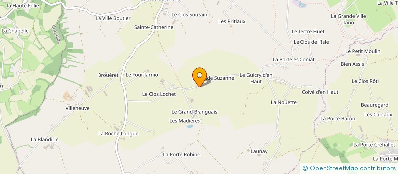 localisation de l'entreprise SARL NEVELEC  SAINT-DONAN