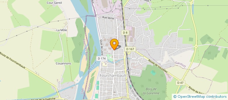 localisation de l'entreprise SARL NEVERS LAN à NEVERS