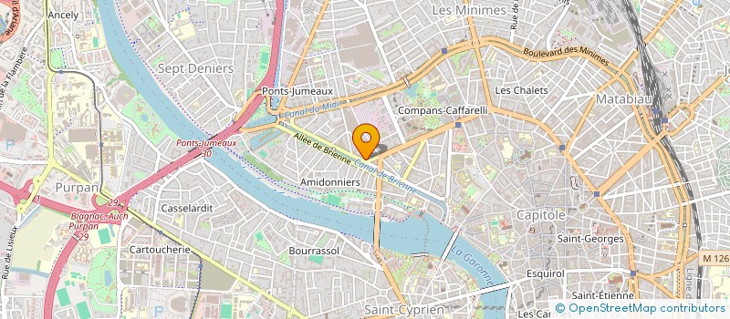 localisation de l'entreprise SARL NEVFER à TOULOUSE
