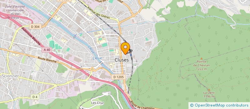 localisation de l'entreprise SARL NEW ALLIANCE ELECTRONIC à CLUSES